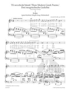 Lieder 2 von Antonín Dvorák 