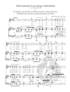 Lieder 2 von Antonín Dvorák 