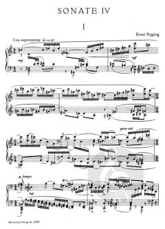 Sonate Nr. 4 (1945) von Ernst Pepping (Download) 