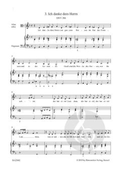 Ich danke dem Herrn SWV 284 von Heinrich Schütz (Download) 