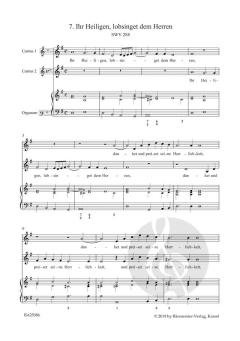 Ihr Heiligen, lobsinget dem Herren SWV 288 von Heinrich Schütz (Download) 