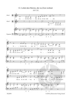 Lobet den Herren, der zu Zion wohnet SWV 293 von Heinrich Schütz (Download) 
