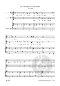 Eins bitte ich vom Herren SWV 294 von Heinrich Schütz (Download) 