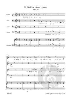 Ein Kind ist uns geboren SWV 302 von Heinrich Schütz (Download) 