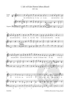 Ich will den Herren loben allezeit SWV 306 von Heinrich Schütz (Download) 