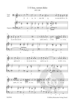 O Jesu, nomen dulce SWV 308 von Heinrich Schütz (Download) 