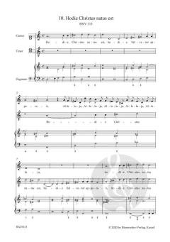 Hodie Christus natus est SWV 315 von Heinrich Schütz (Download) 