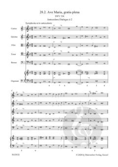 Ave Maria, gratia plena SWV 334 von Heinrich Schütz (Download) 