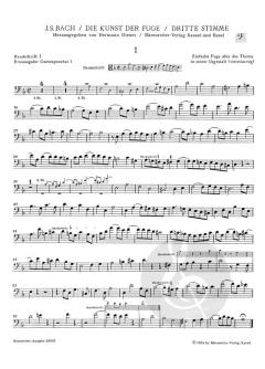 Die Kunst der Fuge BWV 1080 von Johann Sebastian Bach (Download) 