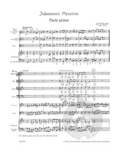 Passion für Solostimmen, Chor und Orchester (1704) von Georg Friedrich Händel (Download) 