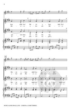 Music Alone Shall Live 