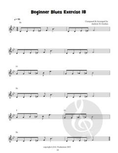 Best Beginner Blues Exercises for Flute von Andrew D. Gordon 