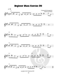 Best Beginner Blues Exercises for Trumpet von Andrew D. Gordon 
