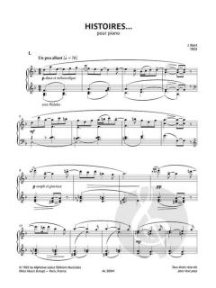 Histoires… von Jacques Ibert 
