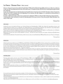 La Danza von Thomas Doss 