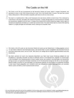 The Castle on the Hill von Philip Sparke 