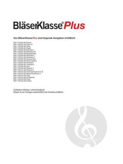 BläserKlasse Plus - Schlagzeug von Ray Charles 