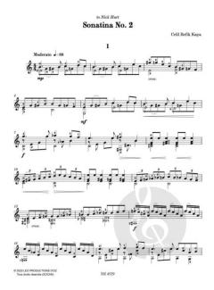 Sonatina No. 2 von Celil Refik Kaya 