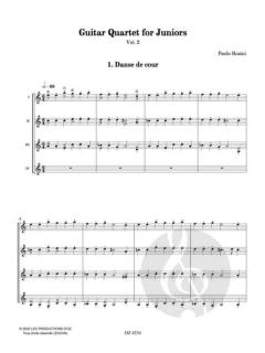 Guitar Quartet for Juniors 2 von Paolo Rosini 