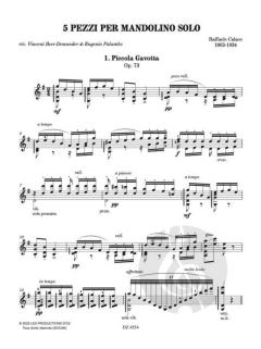 5 Pezzi von Raffaele Calace 