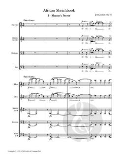 African Sketchbook von John Joubert 