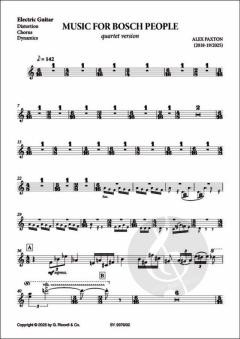 Music for Bosch People von Alex Paxton 