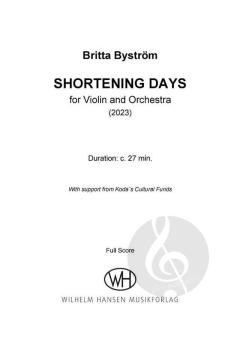 Shortening Days von Britta Byström 