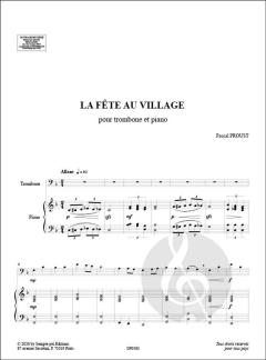 La Fête au village von Pascal Proust 