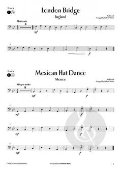 World Famous Folksongs für Posaune/Euphonium (BC/TC) im Alle Noten Shop kaufen