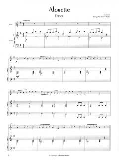 World Famous Folksongs für Sopranblockflöte 