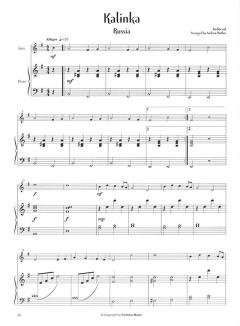 World Famous Folksongs für Sopranblockflöte 