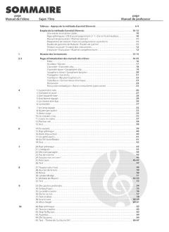 Essential Elements 1 (F) - Conducteur 