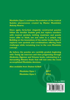 Musidoku op. 3 von Antony Kearns 
