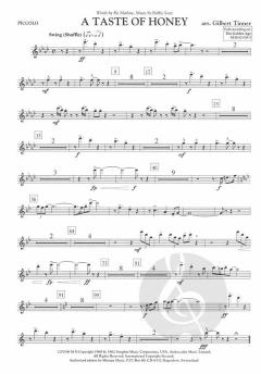 A Taste Of Honey (Bobby Scott) 