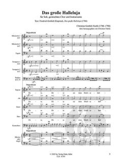 Das große Halleluja von Christian Gottlob Neefe 