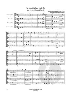 SaxoPhonPower Vol. 24: Largo "Ombra, mai fù" von Georg Friedrich Händel 