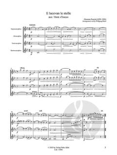 SaxoPhonPower Vol. 26: E lucevan le stelle von Giacomo Puccini 