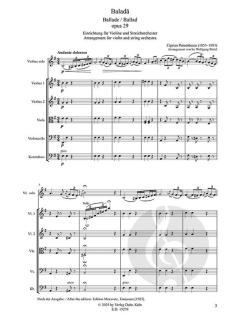 Ballade op. 29 von Ciprian Porumbescu 