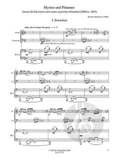 Myrten und Platanen - Szenen von Dorothea Hofmann 