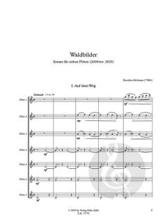 Waldbilder - Sonate von Dorothea Hofmann 