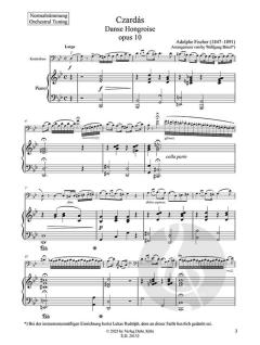 Czardás op. 10 - Ungarischer Tanz von Adolphe Fischer 