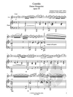 Czardás op. 10 - Ungarischer Tanz von Adolphe Fischer 