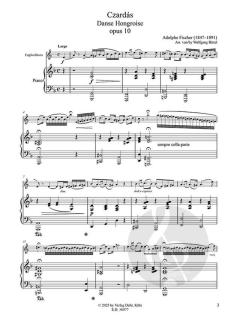 Czardás op. 10 - Ungarischer Tanz von Adolphe Fischer 