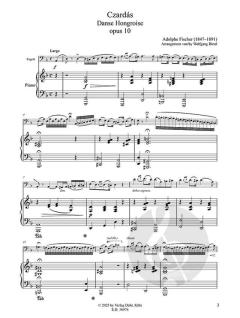 Czardás op. 10 - Ungarischer Tanz von Adolphe Fischer 