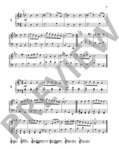 Notenbuch für Nannerl von Leopold Mozart 