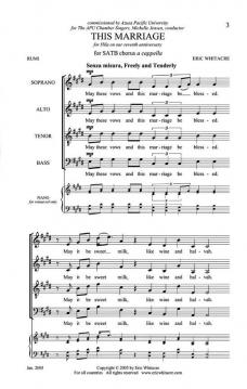 This Marriage (Eric Whitacre) 