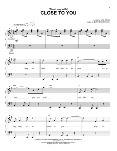 (They Long To Be) Close To You von The Carpenters (Download) 