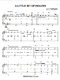 A Little Bit Of Heaven von Ernest R. Ball (Download) 