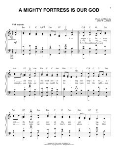 A Mighty Fortress Is Our God von Martin Luther (Download) 