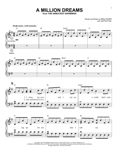 A Million Dreams von Benj Pasek (Download) 